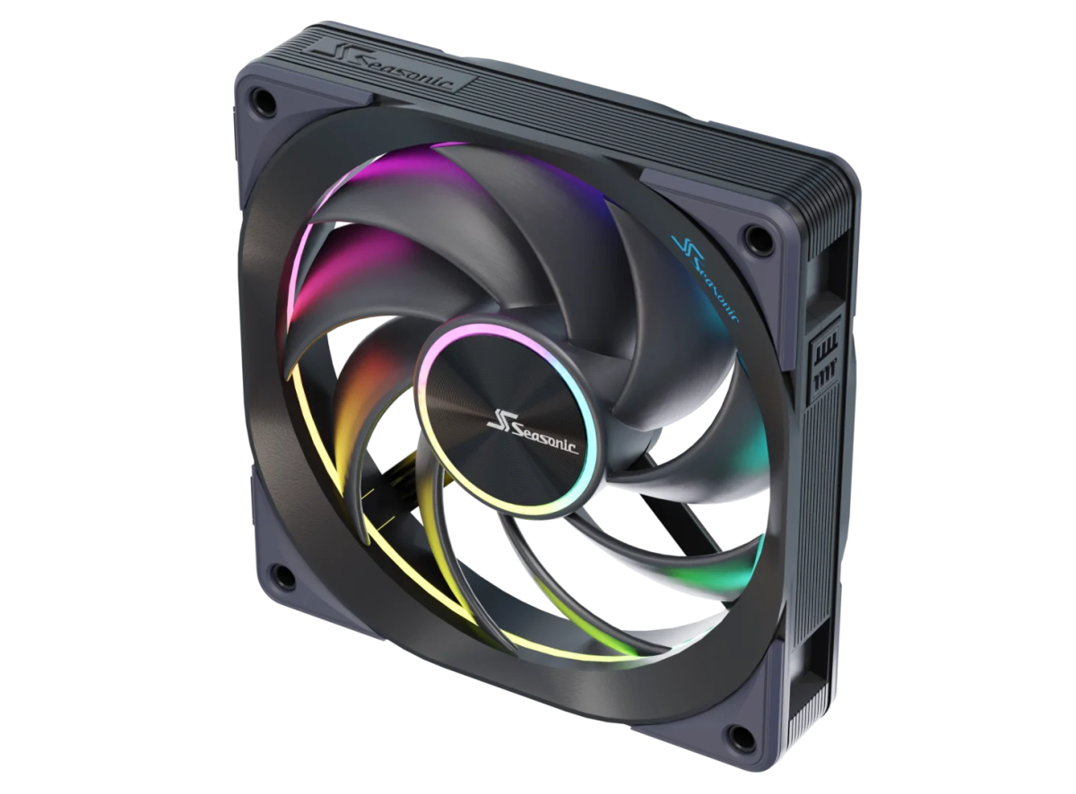 Seasonic MagFlow ARGB 120 mm PWM Case Fan | SS - MF12025L - Vektra Computers LLC Seasonic MagFlow ARGB 120 mm PWM Case Fan | SS - MF12025L - Vektra Computers LLC